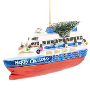 Merry Cruisemas Christmas Bauble, 4 of 4
