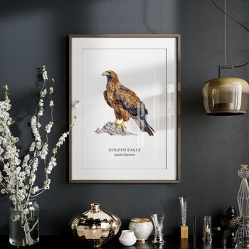 Bird Wall Art Of Golden Eagle, 4 of 6