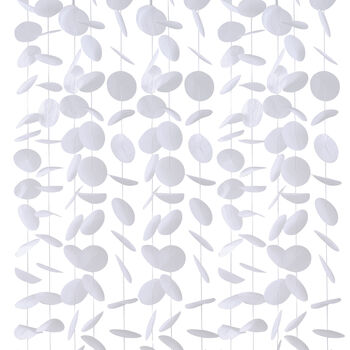 White Paper Disc Wedding Backdrop, 2 of 2