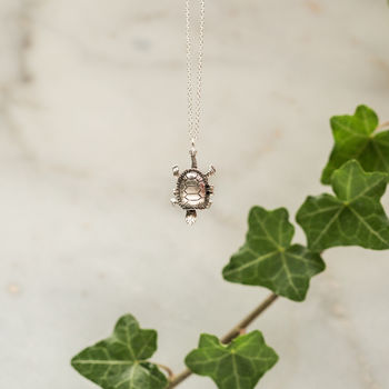 Tortoise And The Hare Charm Necklace, 2 of 7
