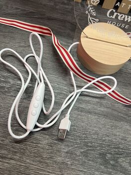 Personalised 'We Believe' Christmas LED Light, 6 of 6