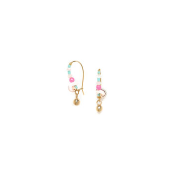 Medium Hooks With Ball Dangle And Shell, 2 of 3