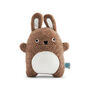 Plush Brown Fluffy Rabbit Soft Toy, thumbnail 2 of 5