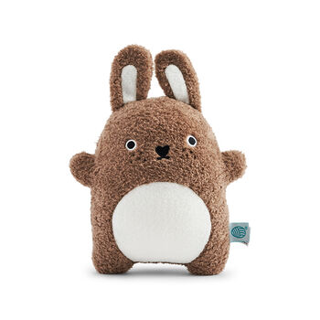 Plush Brown Fluffy Rabbit Soft Toy, 2 of 5