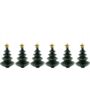 Set Of Three Hanging Paper Christmas Trees, thumbnail 3 of 6