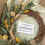 Spring Time Dried Flower Wreath, thumbnail 5 of 5