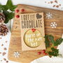 'You're On The Nice List' Chocolate Gold Medal, thumbnail 2 of 6