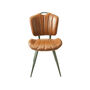 Austin Tan Brown Set Of Two Dining Chairs, thumbnail 4 of 6