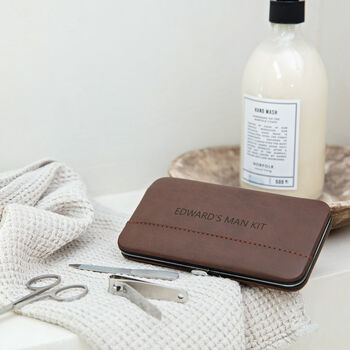 Personalised Mens Manicure Kit, 2 of 11