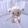 Barbra Lamb Knitted Hanging Decoration Personalised, thumbnail 8 of 10