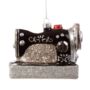 Sparkly Retro Sewing Machine Shaped Bauble, thumbnail 5 of 6