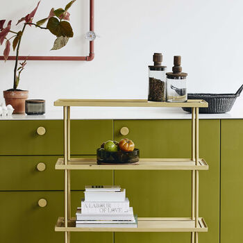 Basil Smoked Glass Storage Jar With Wooden Lid, 2 of 5