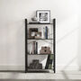 Four Tier Industrial Bookshelf Storage Unit, thumbnail 1 of 7