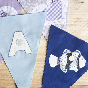 Mr And Mrs Wedding Bunting Kit, 4 of 5
