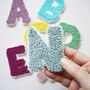 Iron On Varsity Style Letter Patch, thumbnail 8 of 8