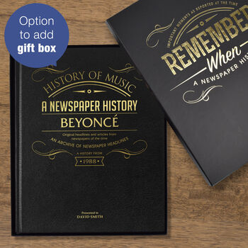 Beyonce Personalised Gift Music Legend Deluxe Book Bey Hive, 11 of 11