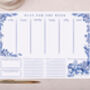 Blue Tiger Weekly Desk Planner Pad, thumbnail 1 of 4