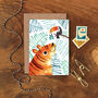 Tiger And Toucan Greetings Card, thumbnail 1 of 2