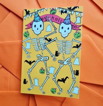 'Halloween' Mixed Pack Of Eight Cards, 5 of 9