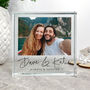 Personalised Couples Names And Photo Crystal Token, thumbnail 2 of 6