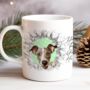 Personalised Christmas Greyhound Break Through, thumbnail 8 of 10