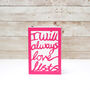 'I Will Always Love Lists' Notebook, thumbnail 3 of 5