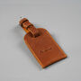 Genuine Leather Luggage Tag, thumbnail 1 of 7