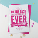 granddaughter birthday cards not on the high street