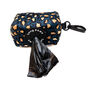 Funk The Dog Poo Bag Pouch Green And Gold Leopard, thumbnail 1 of 5