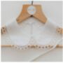 The White 'Spangle Spangle' Sequin Peter Pan Collar, thumbnail 2 of 4
