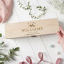 Engraved Wooden Wedding Wine Box, thumbnail 3 of 8