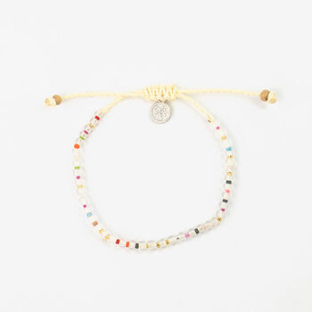 Marley Glass Bead Anklet, 4 of 7