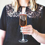 60th Birthday Personalised Champagne Flute, thumbnail 4 of 5