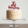90 And Fabulous Party Birthday Celebration Cake Topper, thumbnail 2 of 4