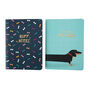 Set Of Two Top Dog 'Little Legs Big Ideas' Notebooks, thumbnail 4 of 6