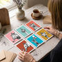 Pack Of Six Safari Animal Birthday Cards, thumbnail 2 of 11