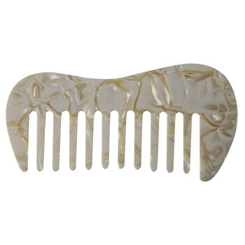 Curved Resin Hair Combs, 3 of 8