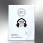 Music Is My Life Headphones Enamel Pin, thumbnail 5 of 9