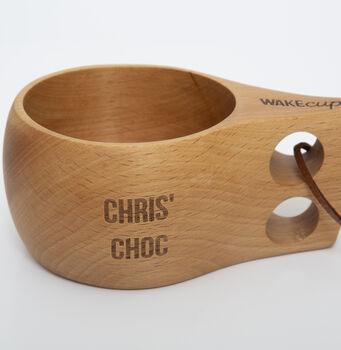 Personalised Wood Cup, 3 of 3