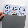 Personalised Pony Mad Big Birthday Card, thumbnail 11 of 12