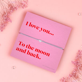 Love You To The Moon And Back Bracelet, 2 of 6