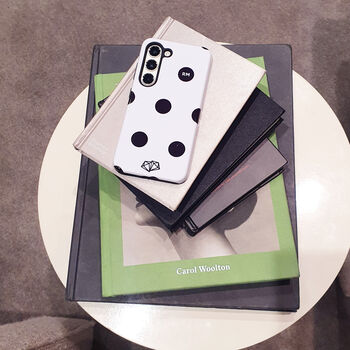 Personalised Polka Dot Phone Case, 6 of 7