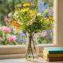 Gloria Floral Bouquet In Bottle Vase, thumbnail 1 of 7