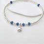 Artesia Iolite Sterling Silver Star Bracelet, thumbnail 1 of 7