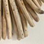 42cm Driftwood Starburst Mirror Wall Décor Coastal Gift, thumbnail 4 of 8