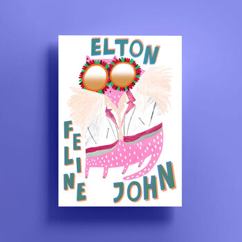 Elton Feline John Print, 2 of 2