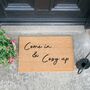 Come In And Cosy Up Print Doormat, thumbnail 2 of 6