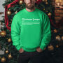 Bah Humbug Anti Festive Christmas Jumper, thumbnail 2 of 8