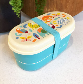 Wild Wonders Children's Bento Lunch Box, 7 of 8