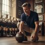 Personalised Vintage Dark Brown Leather Football, thumbnail 5 of 12